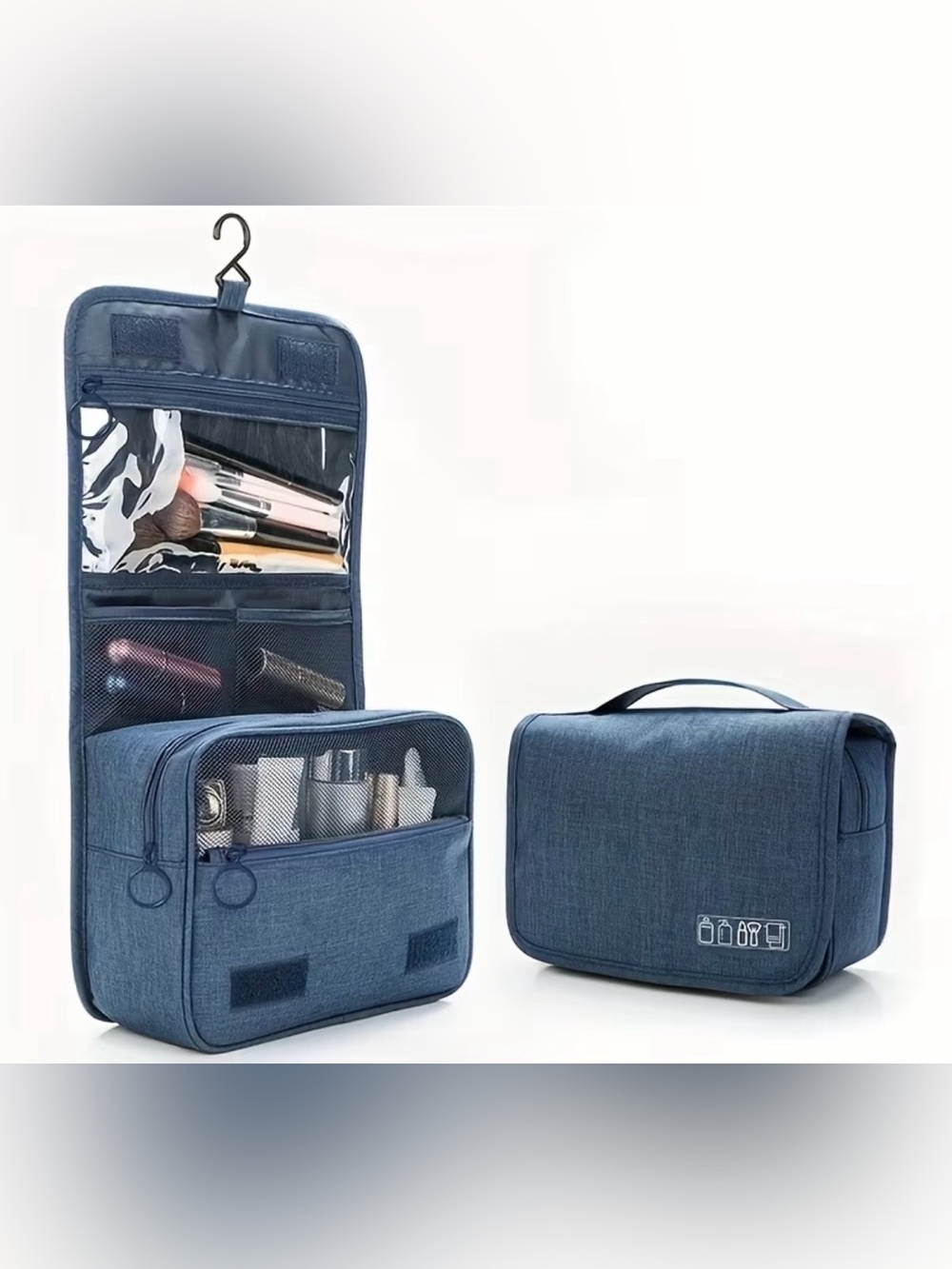 Men's Travel Toiletry Organizer Bag - Blue
